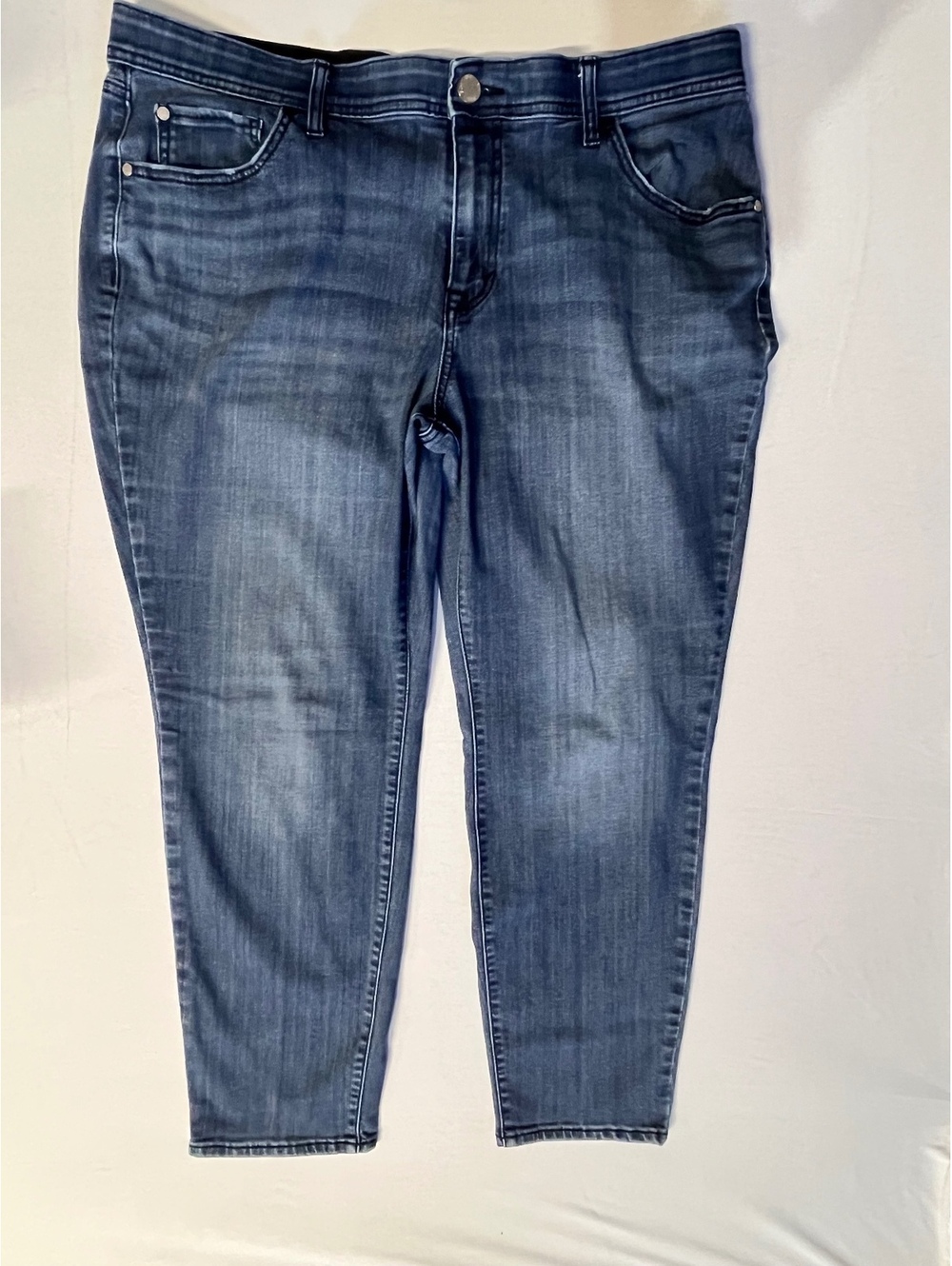 EVRI Women's Blue Skinny Jeans Size 18W